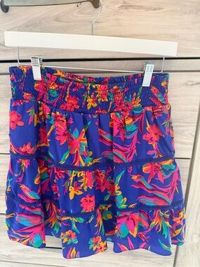 Pop of Floral Skirt, Size Small J Crew